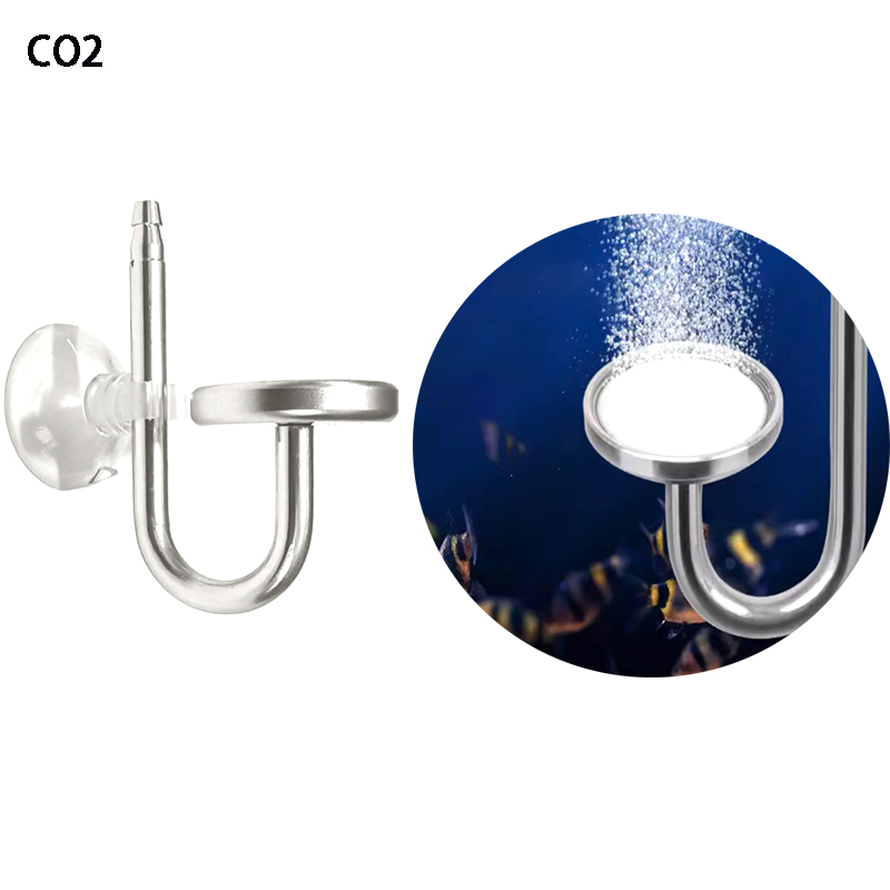 Aquarium Fish Quarantine - เครื่องพ่น CO2 สำหรับตู้ปลา ZRDR พร้อมวาล์วปรับแรงดันและตัวกระจาย CO2