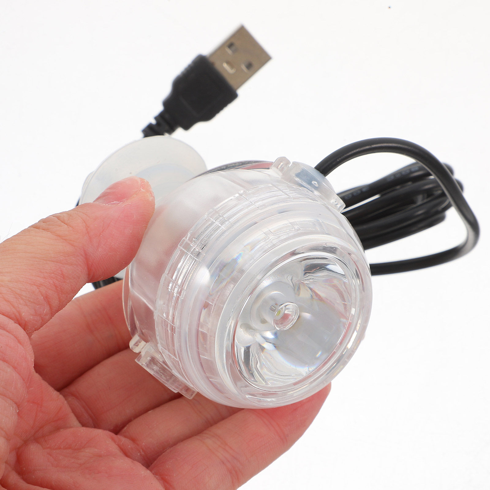 Aquarium Fish Rainbow - ไฟ LED ขนาดเล็กสำหรับตู้ปลา กันน้ำ เปลี่ยนสีได้ ไฟสปอตไลท์