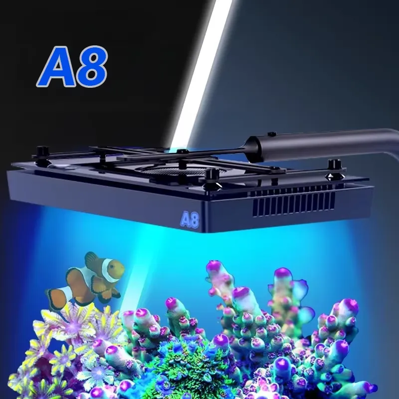 Aquarium Fish Saltwater - ไฟ LED สำหรับตู้ปลาทะเล A8SE II Max