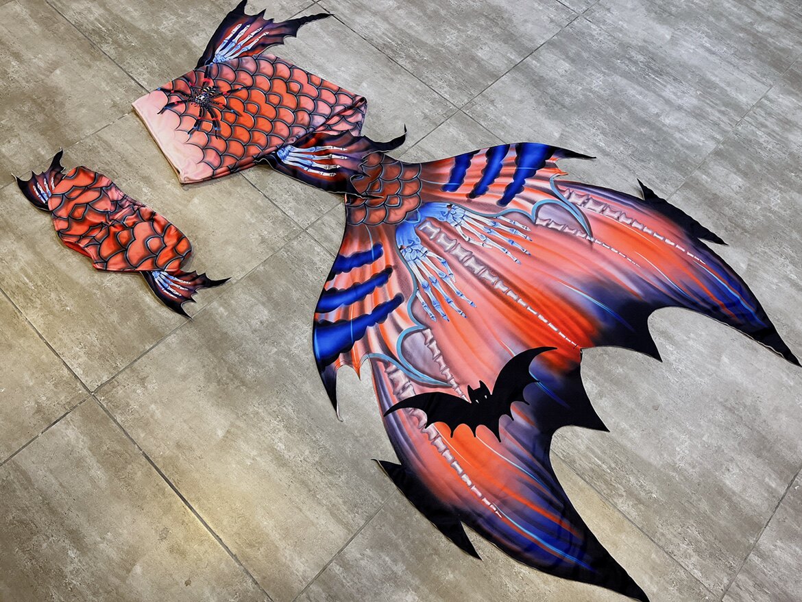 ชุดว่ายน้ำหางนางเงือกชายหญิงแบ - Aquarium Fishes บทวิจารณ์และราคา