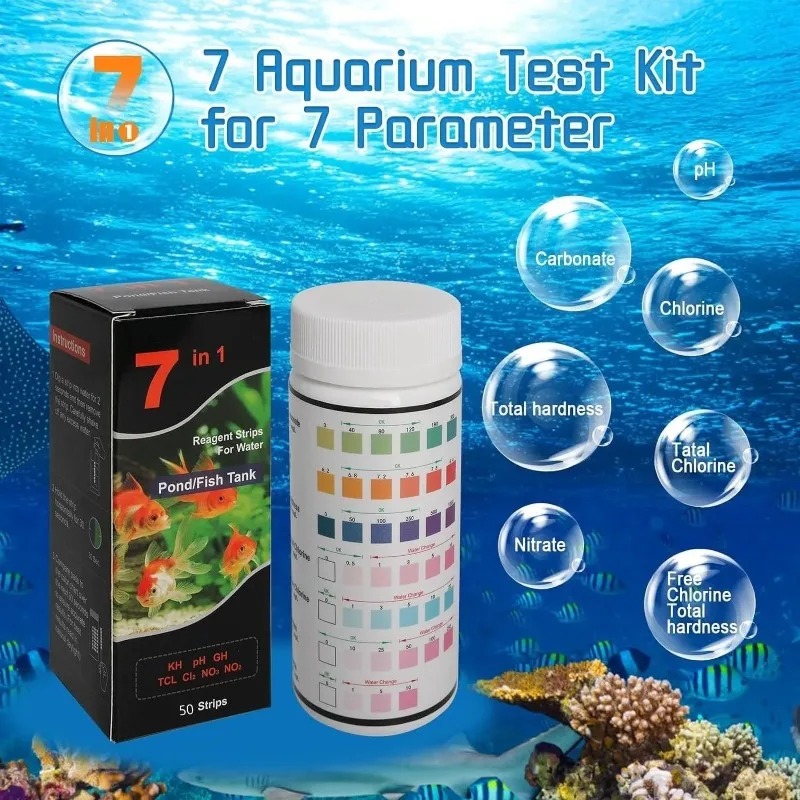 แถบทดสอบน้ำในตู้ปลา ชุดทดสอบน้ - Aquarium Fish Saltwater บทวิจารณ์และราคา