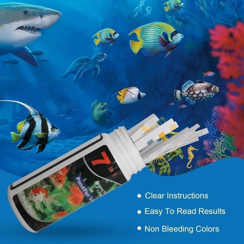 แถบทดสอบน้ำในตู้ปลา ชุดทดสอบน้ - Aquarium Fish Saltwater บทวิจารณ์และราคา