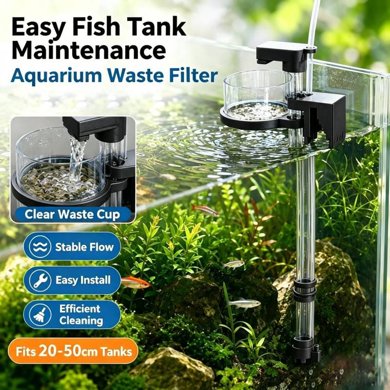 เครื่องเก็บขยะปลาในตู้ปลาแบบถอ - Aquarium Fish Waste Collector บทวิจารณ์และราคา