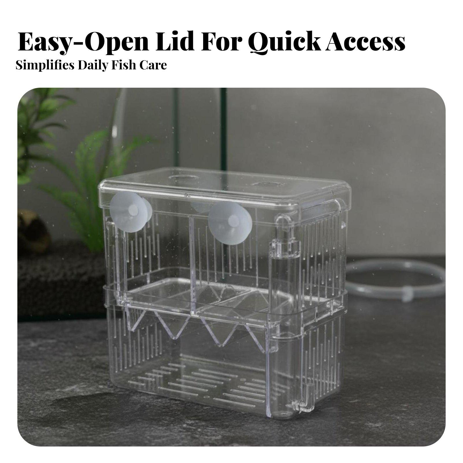 ตู้เพาะพันธุ์ปลาสองชั้นสำหรับแ - Aquarium Fishes บทวิจารณ์และราคา
