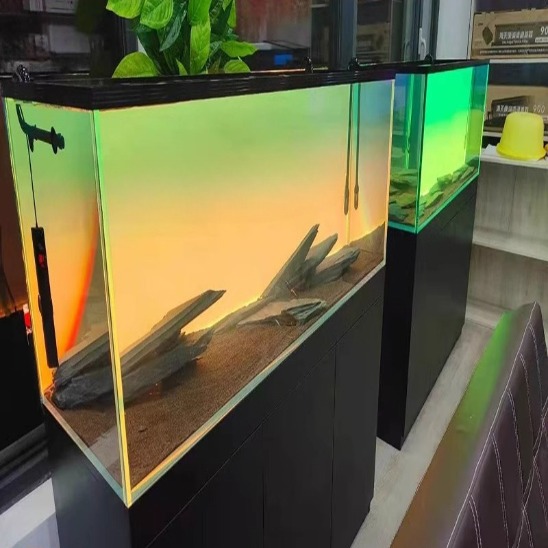 แผ่นพื้นหลังตู้ปลา ไฟ LED สำหร - Aquarium Fish Rainbow บทวิจารณ์และราคา