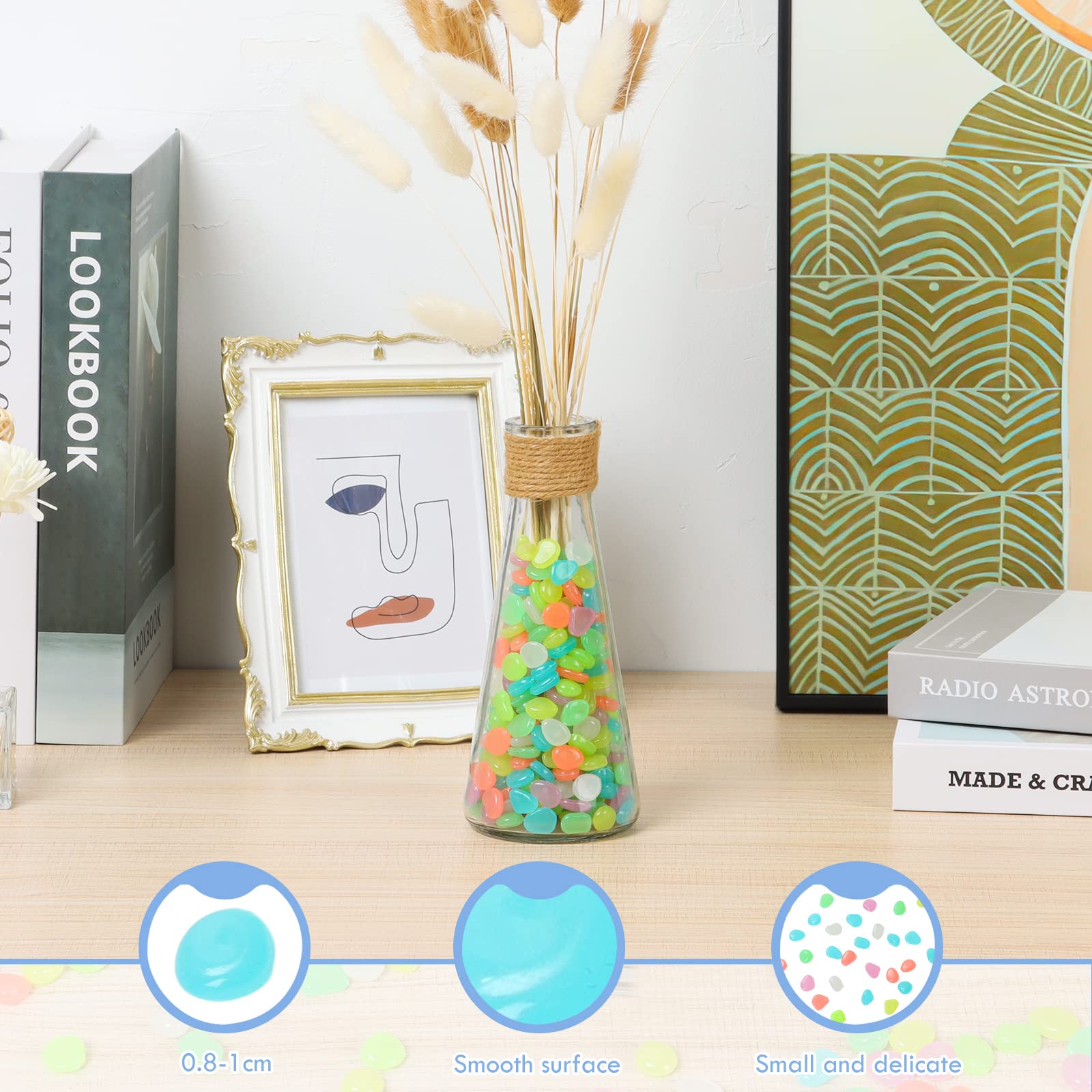 100 ชิ้น Glow in the Dark Gard - Aquarium Fish Saltwater บทวิจารณ์และราคา