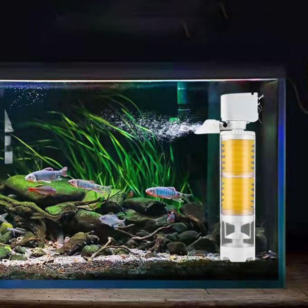 ตู้ปลาแบบเงียบพร้อมระบบกรองในต - Aquarium Fish Waste Collector บทวิจารณ์และราคา