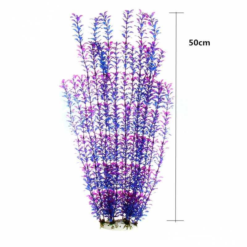 50 ซม.ถังปลาประดิษฐ์พืชหายากAq - Aquarium Fish Saltwater บทวิจารณ์และราคา